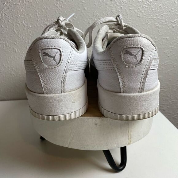 PUMA Womens Carina 370325-02 White Running Shoes Sneakers US 10 EUC - Picture 6 of 9